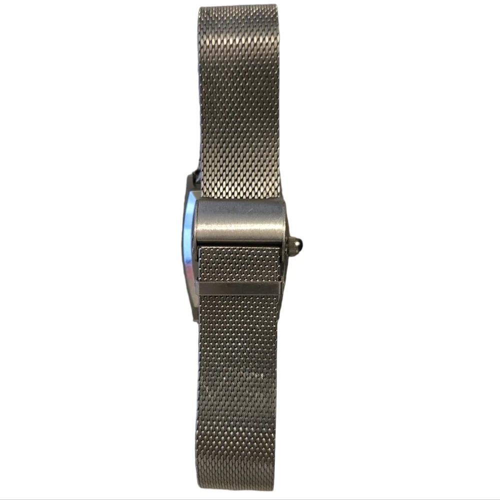 Vintage Technos Star Quartz Stainless Steel Watch Adjustable Bracelet Brazil